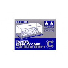 Футляр для моделей "С" (240х130х110 мм.) с зеркальной подставкой. 73008  Tamiya